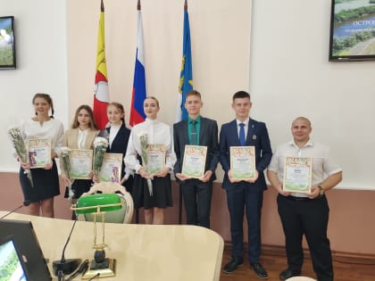 Победа в районном конкурсе «Доска Почета. Талантливая молодежь Острогожскаго муниципального района»
