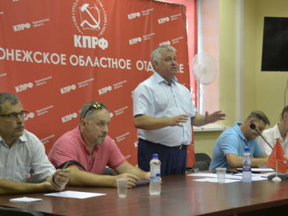 Воронежу нужна программа коммунистов