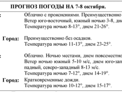 Погода в Москве: ожидаются дожди и сильный ветер