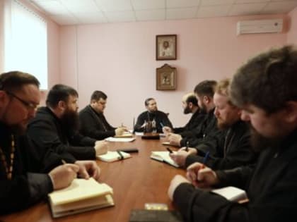 Состоялось заседание Епархиального совета