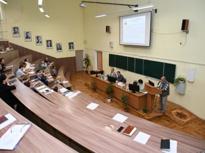 В ВГЛТУ прошло заседание Ученого Совета университета