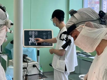 Воронежские врачи провели операцию с помощью системы хирургической навигации