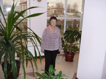 Поздравление ветерана с 30-летием УФК по Воронежской области