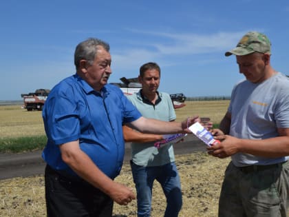 Лидером жатвы в районе стало хозяйство ООО «Агрокультура Воронеж»