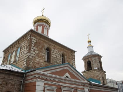 В Крещенский сочельник митрополит Воронежский и Лискинский Сергий возглавил богослужение в восстанавливающемся Богоявленском храме г. Воронежа