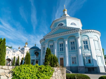 Архиерейское богослужение в Неделю 3-ю по Пасхе, святых жен-мироносиц, Глава Воронежской митрополии совершил Алексиево-Акатовом монастыре г. Воронежа