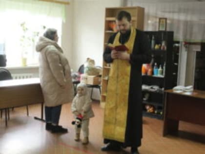 Посещение  пункта временного проживания беженцев