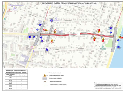Улицу перекроют в центре Воронежа