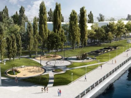 Три прогулочных пирса спроектируют для обновленной набережной Авиастроителей