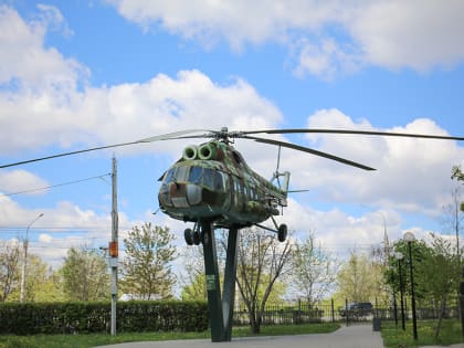 Пограничный боевой вертолет у Музея-диорамы обновят ко Дню Победы