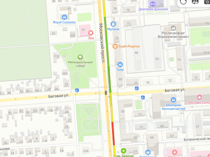 Светофоры отключат на&nbsp;пересечении улиц в&nbsp;Воронеже