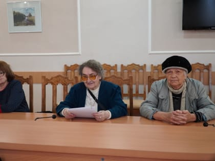 Прошло заседание Совета ветеранов