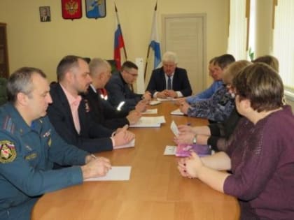 27 января глава района Владимир Просветов провел заседание антитеррористической комиссии