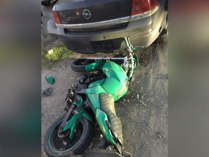 В Богучаре Воронежской области в ДТП пострадал 17-летний мотоциклист