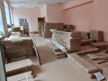 Центральную библиотеку оснастили новой мебелью