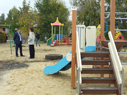 Новые детские площадки в городе