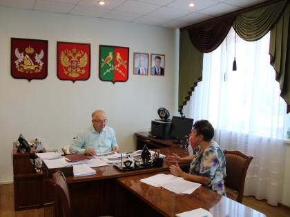 ГЛАВА РАЙОНА ПРОВЕЛ ЛИЧНЫЙ ПРИЕМ ГРАЖДАН