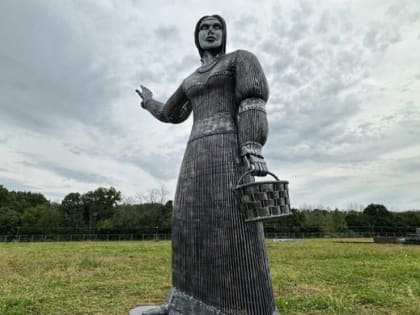 Легендарную Аленку вновь установили на поле рок-фестиваля «Чернозем» под Воронежем