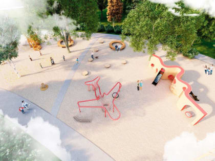 Воронежцам показали, как&nbsp;будет выглядеть парк Патриотов