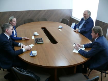 Сергей Петровский провел рабочую встречу с руководителем отдела региональных продаж ООО НПП «Метра» Еленой Машковой