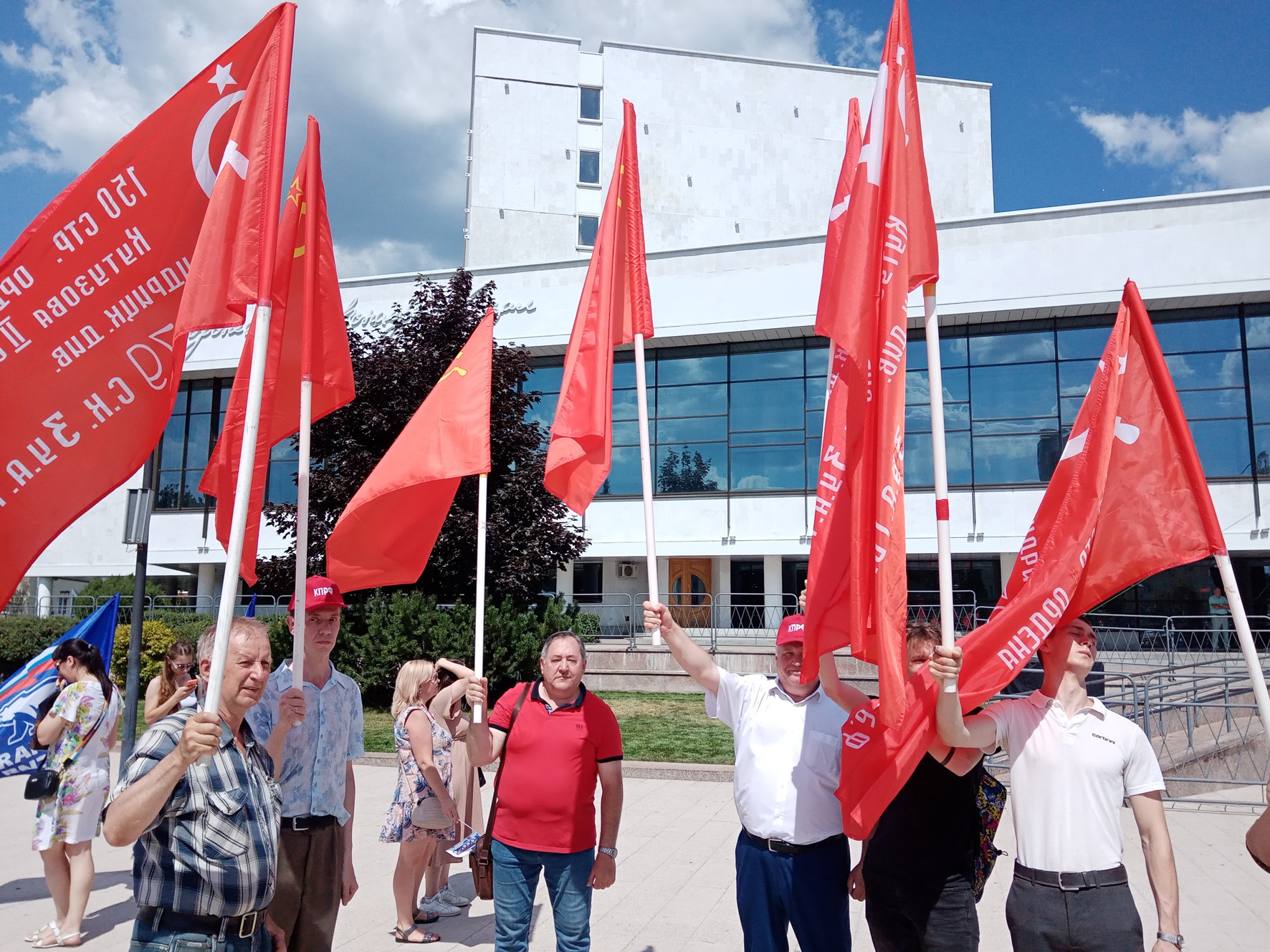 Правая победа. Воронеж патриотический митинг.