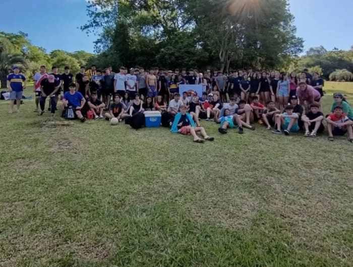 Celebración bajo techo