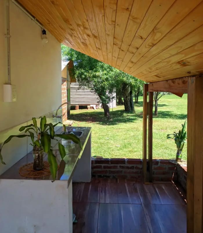 Acceso a cabañas