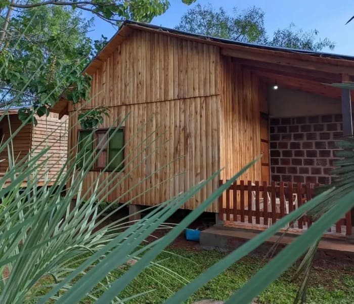 Cabaña lista para recibir