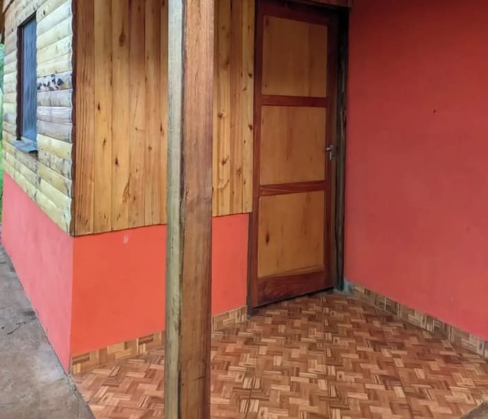Cabaña con galería