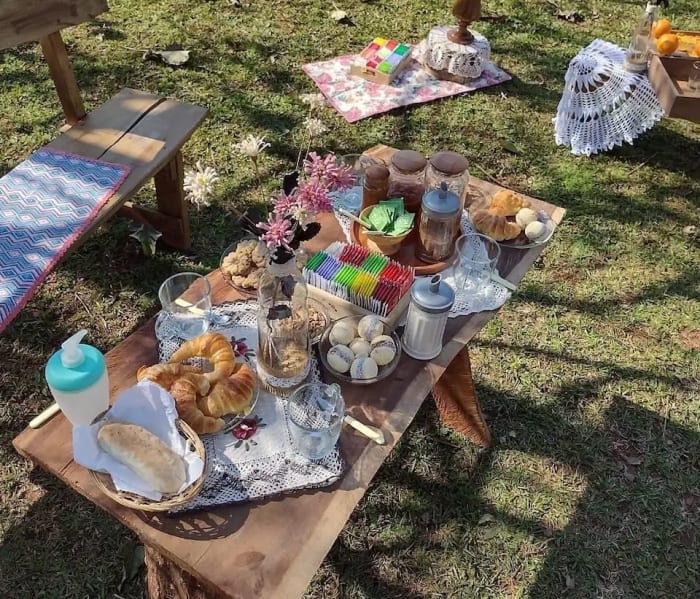 Carpas en el camping
