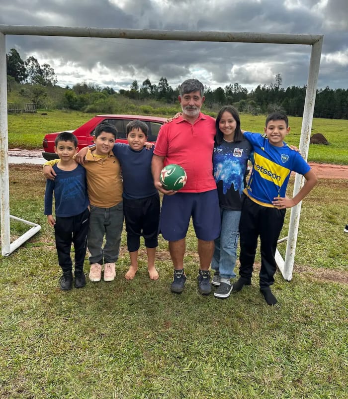 Cancha principal césped