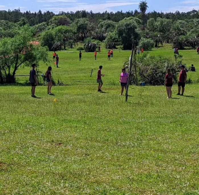 Cancha de vóley arena