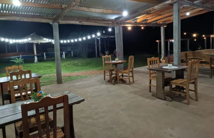 Decoración de evento en exteriores