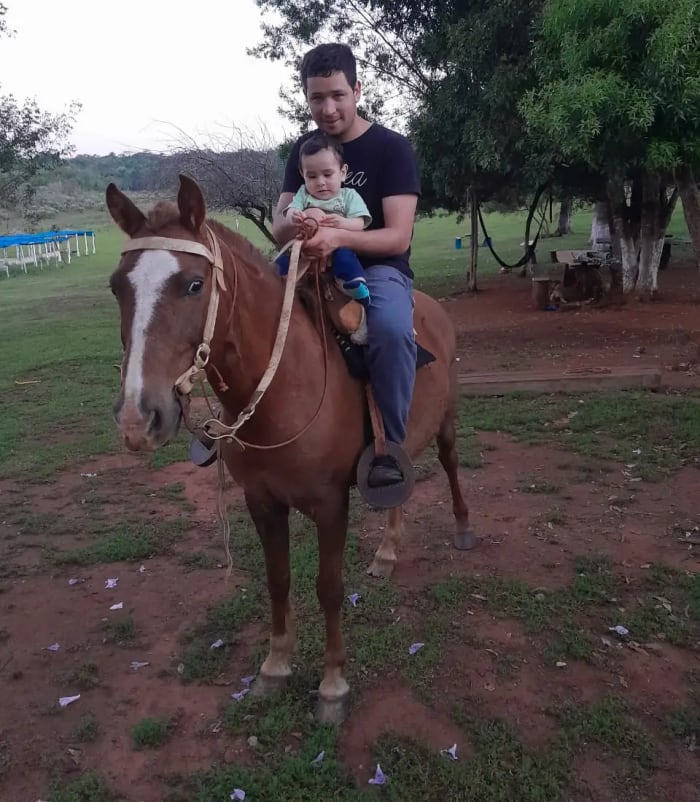 Paseo a caballo por el campo