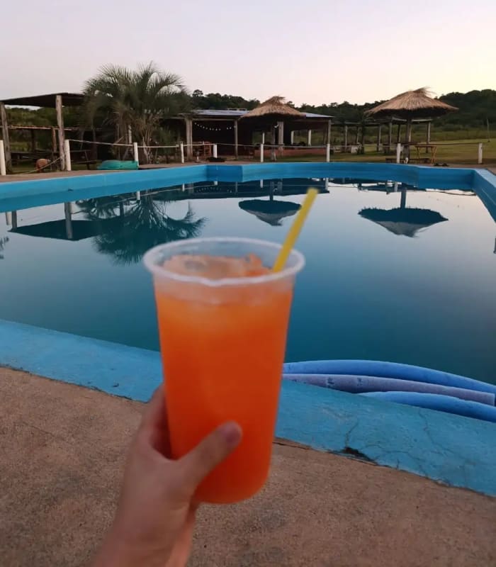 Pileta principal del camping