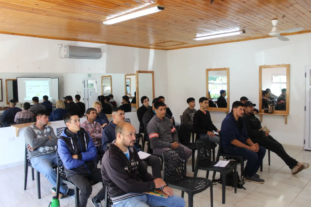 Práctica de taller en la Fundación
