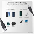 Ambrane Micro USB 1.5m Detail View