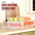 VOLTURI Fridge Storage Containers Stackable Organizer Top View