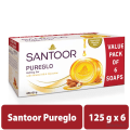 SANTOOR solid soap 125g Side View