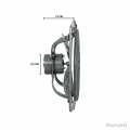 USHA exhaust fans (9‑Inch) Detail View