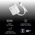 MI Charger 22.5W Top View