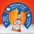 Lizol All-Purpose Cleaner Spray Germ Protection Back View