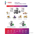 Bosch Mixer Grinder 1000W Back View