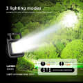 Jeegol Handheld Flashlight Keychain Lumen Brightness Side View
