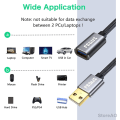 FEDUS USB Extension Cable ft, Type Side View