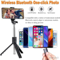 HOLD UP tripods Black Selfie Stick, Back View