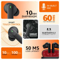 basics in-ear hours Black bluetooth fast Side View