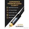 GenuineXER optical cables ft Black Premium Side View