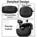 Sounce cases Black Earphone Cover Boat Back View