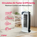 Impex tower fans rpm Black &amp; Side View